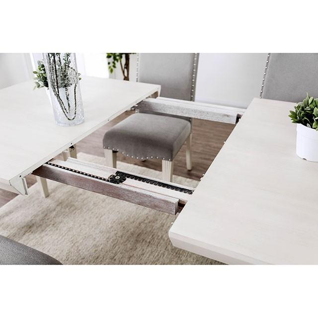 Daniella Antique White Dining Table - Imperial Furniture (Las Vegas, NV) - Multi Location