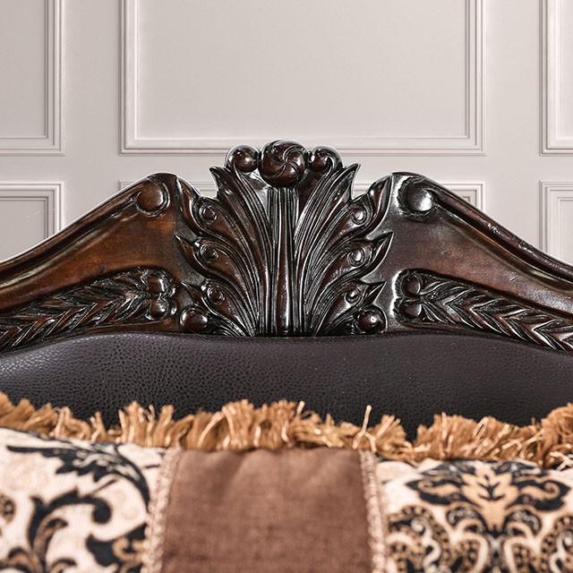 JAMAEL Brown/Espresso Sofa - Imperial Furniture (Las Vegas, NV) - Multi Location