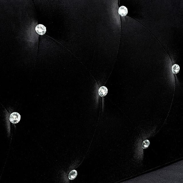 JOLANDA II Black Sectional, Black - Imperial Furniture (Las Vegas, NV) - Multi Location