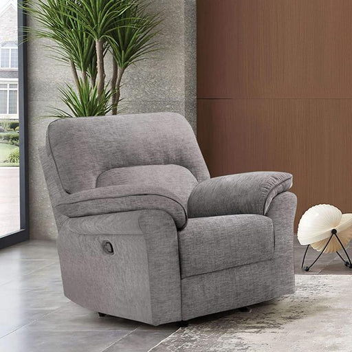 JOSIAS Glider Recliner, Light Gray Fabric - Imperial Furniture (Las Vegas, NV) - Multi Location