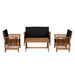 Kyushu 4 Pc. Patio Set - Imperial Furniture (Las Vegas, NV) - Multi Location