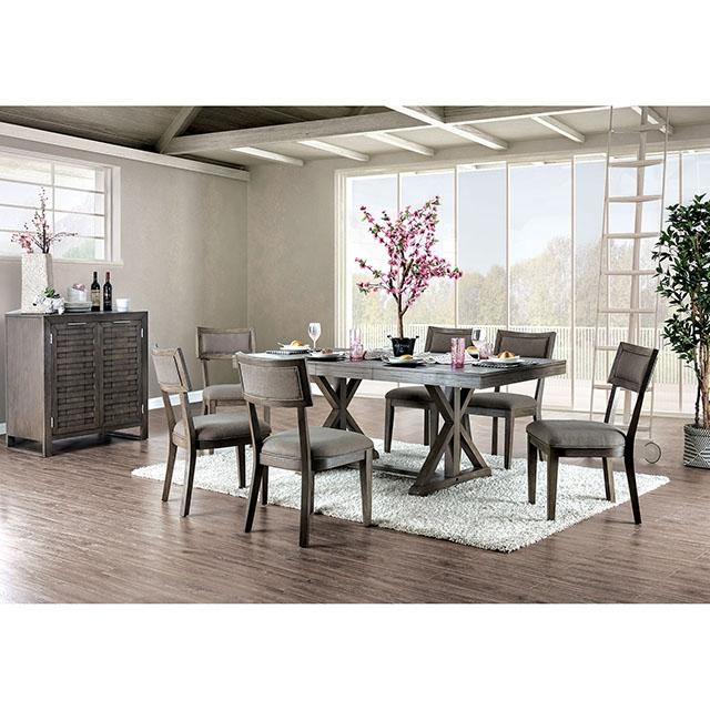 Leeds Gray Dining Table - Imperial Furniture (Las Vegas, NV) - Multi Location