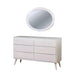 LENNART II White Dresser - Imperial Furniture (Las Vegas, NV) - Multi Location