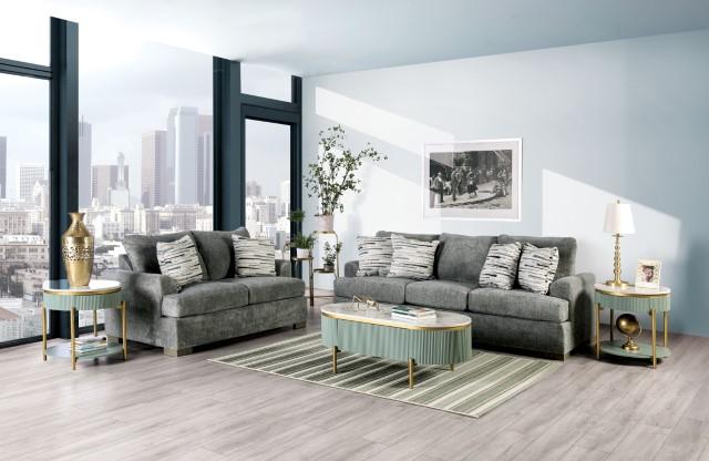 LEYTONSTONE Loveseat, Gray - Imperial Furniture (Las Vegas, NV) - Multi Location