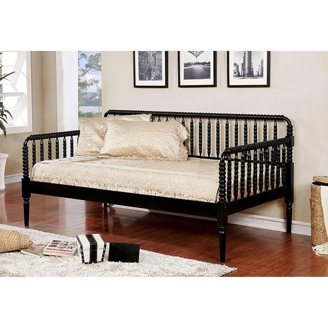 Linda Black Twin Daybed - Imperial Furniture (Las Vegas, NV) - Multi Location
