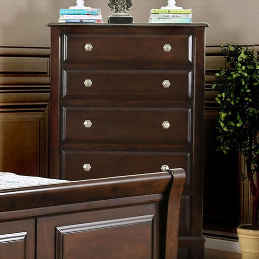 Litchville Brown Cherry Chest - Imperial Furniture (Las Vegas, NV) - Multi Location