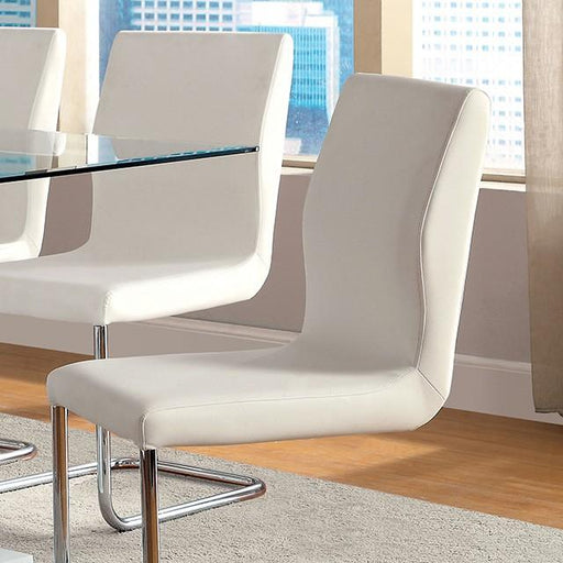 LODIA I White Side Chair - Imperial Furniture (Las Vegas, NV) - Multi Location