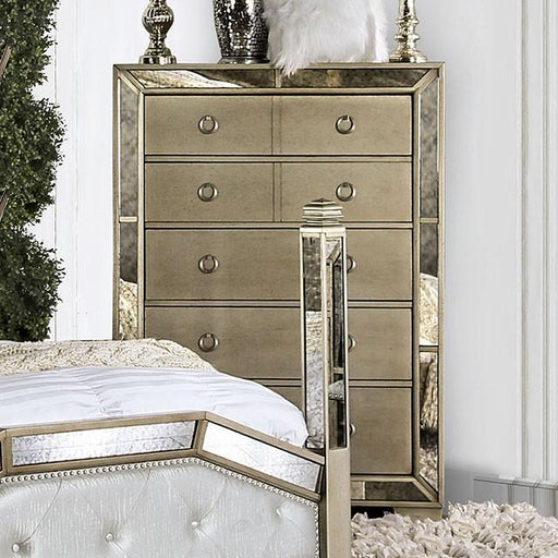 LORAINE Champagne Chest - Imperial Furniture (Las Vegas, NV) - Multi Location