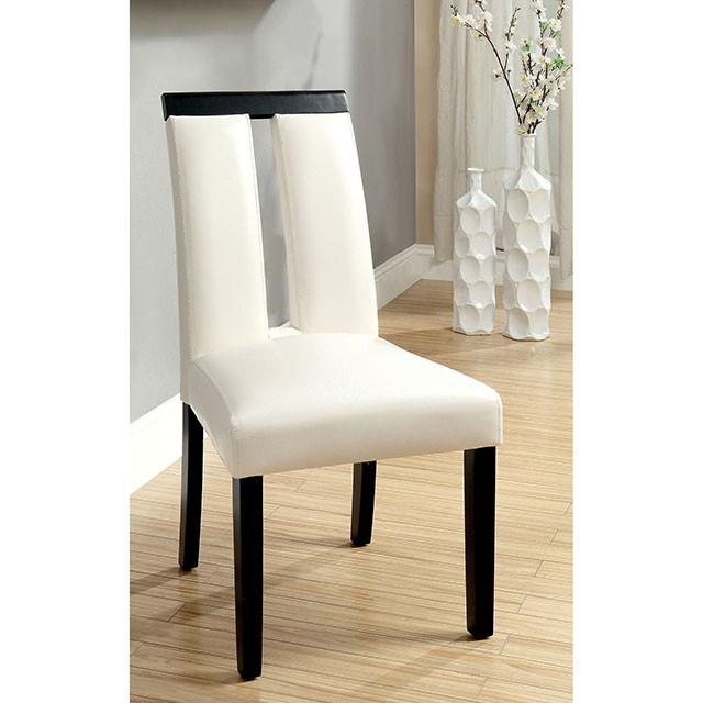 Luminar Black Glass-Insert Dining Table - Imperial Furniture (Las Vegas, NV) - Multi Location