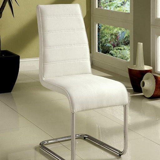 Mauna White Side Chair - Imperial Furniture (Las Vegas, NV) - Multi Location