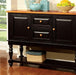MAYVILLE Black/Antique Oak Server - Imperial Furniture (Las Vegas, NV) - Multi Location