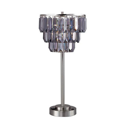Meg Black/Chrome Table Lamp - Imperial Furniture (Las Vegas, NV) - Multi Location