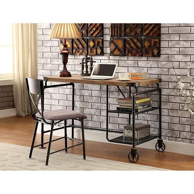 OLGA Antique Black Desk - Imperial Furniture (Las Vegas, NV) - Multi Location