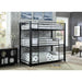 Olga I Antique Black Full/Full Bunk Bed - Imperial Furniture (Las Vegas, NV) - Multi Location