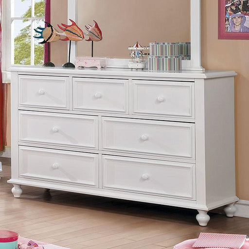 OLIVIA White Dresser - Imperial Furniture (Las Vegas, NV) - Multi Location