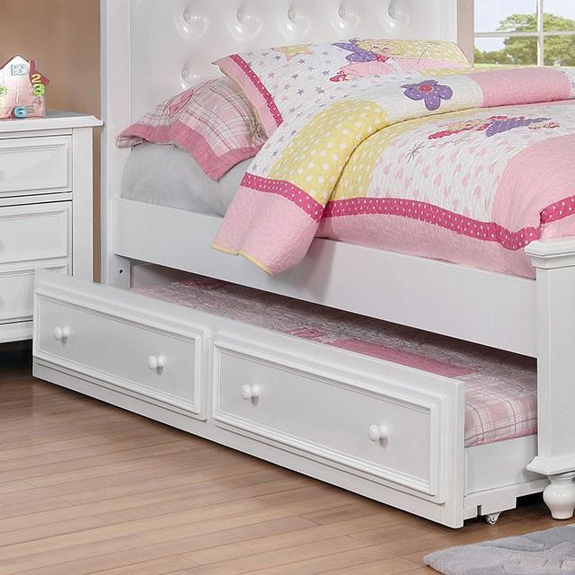 OLIVIA White Trundle - Imperial Furniture (Las Vegas, NV) - Multi Location