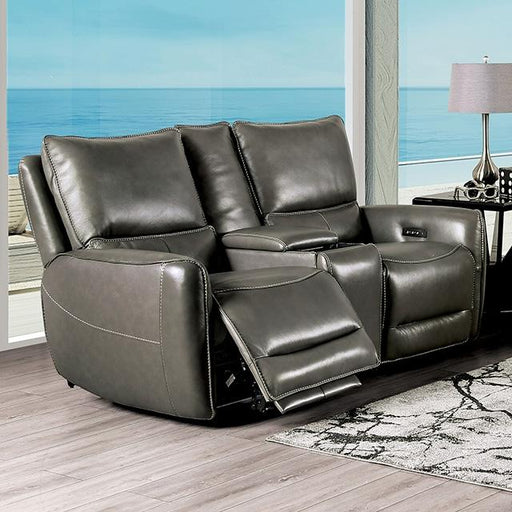 PHINEAS Power Loveseat, Gray - Imperial Furniture (Las Vegas, NV) - Multi Location