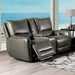 PHINEAS Power Loveseat, Gray - Imperial Furniture (Las Vegas, NV) - Multi Location