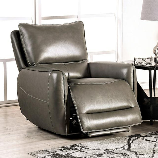 PHINEAS Power Recliner, Gray - Imperial Furniture (Las Vegas, NV) - Multi Location