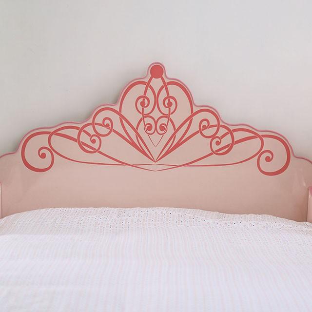 PRINCESS CROWN SINGLE BED Twin Bed - Imperial Furniture (Las Vegas, NV) - Multi Location