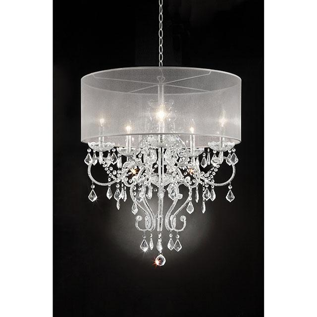 Rigel Silver 31 1/2"H Ceiling Lamp - Imperial Furniture (Las Vegas, NV) - Multi Location