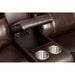 Ruth Brown Love Seat - Imperial Furniture (Las Vegas, NV) - Multi Location