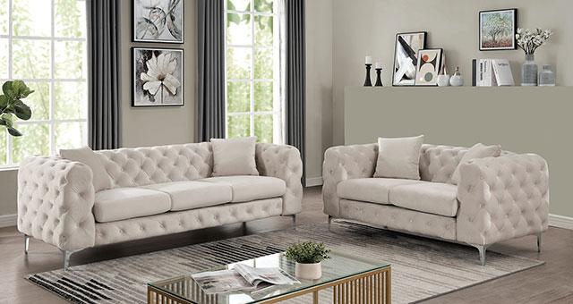 SAPPHIRA Chair, Beige - Imperial Furniture (Las Vegas, NV) - Multi Location