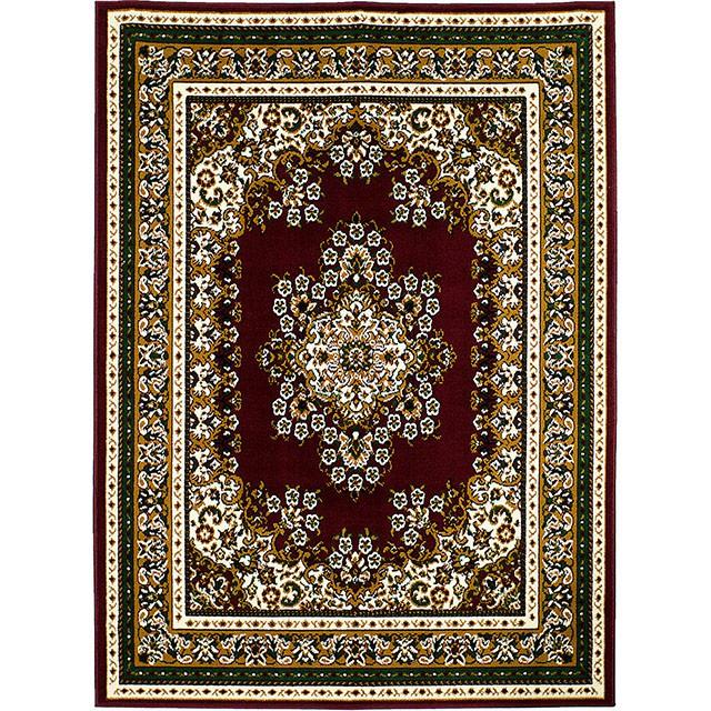 SHINTA Burgundy 5' X 8' Area Rug - Imperial Furniture (Las Vegas, NV) - Multi Location