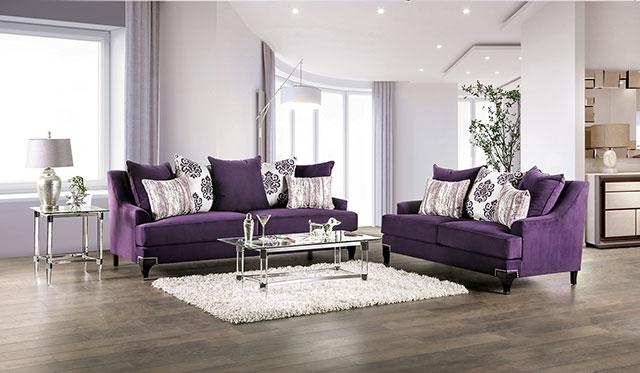 Sisseton Purple Sofa - Imperial Furniture (Las Vegas, NV) - Multi Location