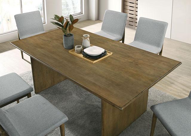 ST GALLEN Dining Table, Natural Tone/Light Gray - Imperial Furniture (Las Vegas, NV) - Multi Location