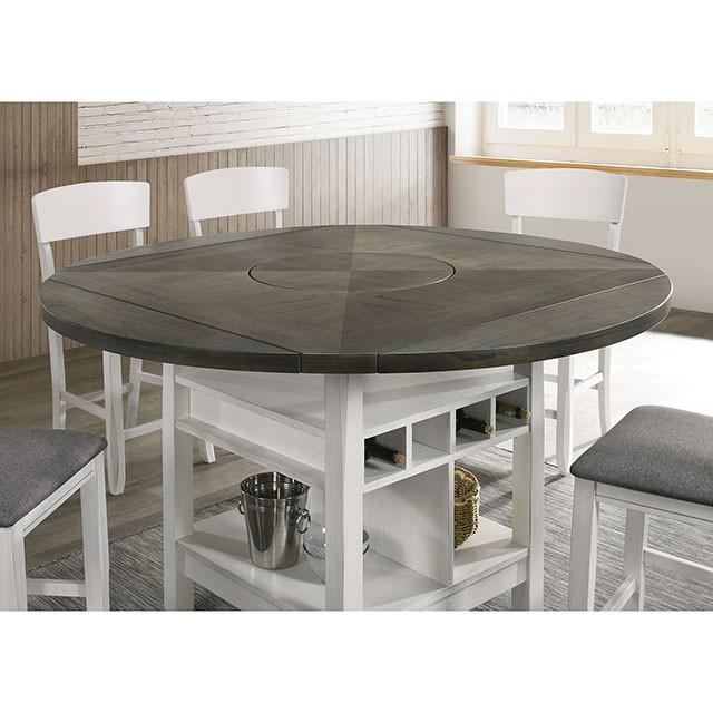STACIE Counter Ht. Round Dining Table - Imperial Furniture (Las Vegas, NV) - Multi Location