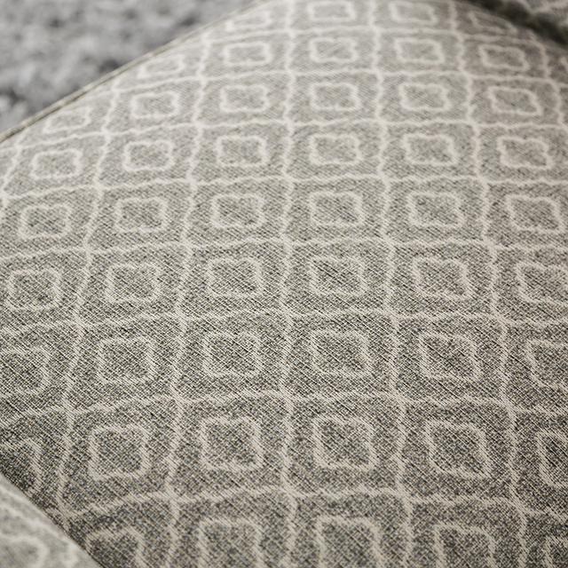 STEPHNEY Accent Chair, Gray/Gold - Imperial Furniture (Las Vegas, NV) - Multi Location