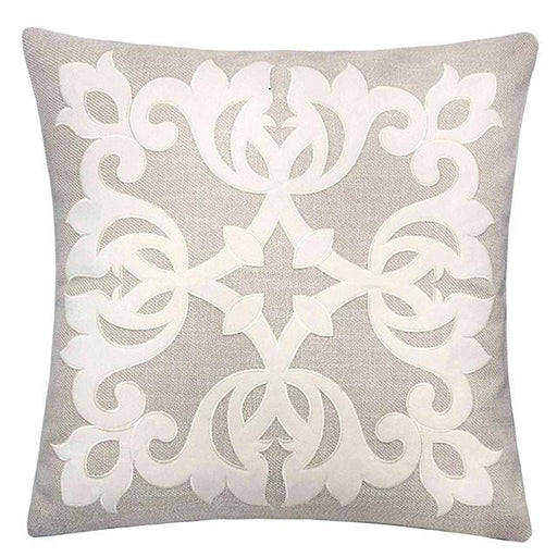 Trudy Light Beige 20" X 20" Pillow, Ecru - Imperial Furniture (Las Vegas, NV) - Multi Location
