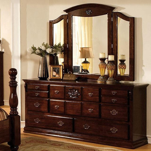 Tuscan II Glossy Dark Pine Dresser - Imperial Furniture (Las Vegas, NV) - Multi Location