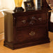 Tuscan II Glossy Dark Pine Night Stand - Imperial Furniture (Las Vegas, NV) - Multi Location
