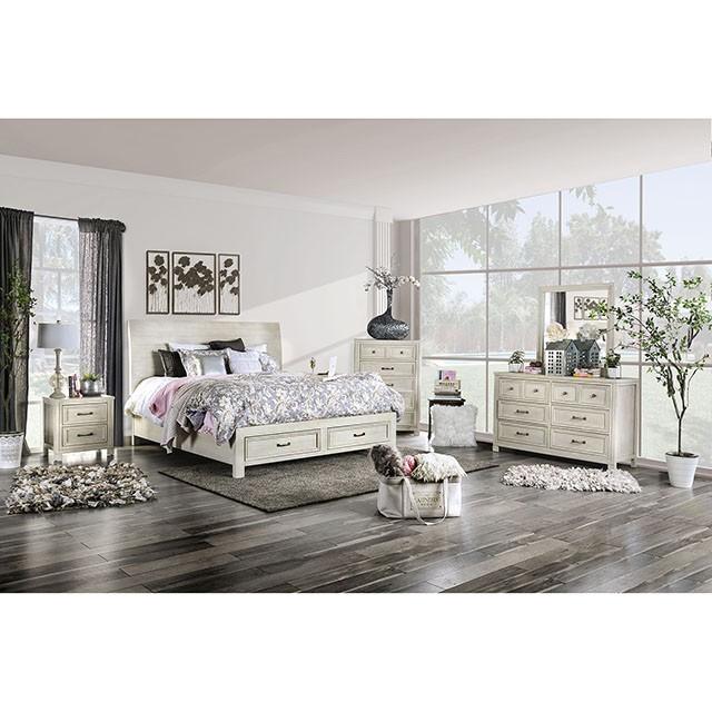 Tywyn Antique White Mirror - Imperial Furniture (Las Vegas, NV) - Multi Location