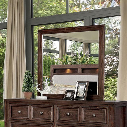 Tywyn Dark Oak Mirror - Imperial Furniture (Las Vegas, NV) - Multi Location
