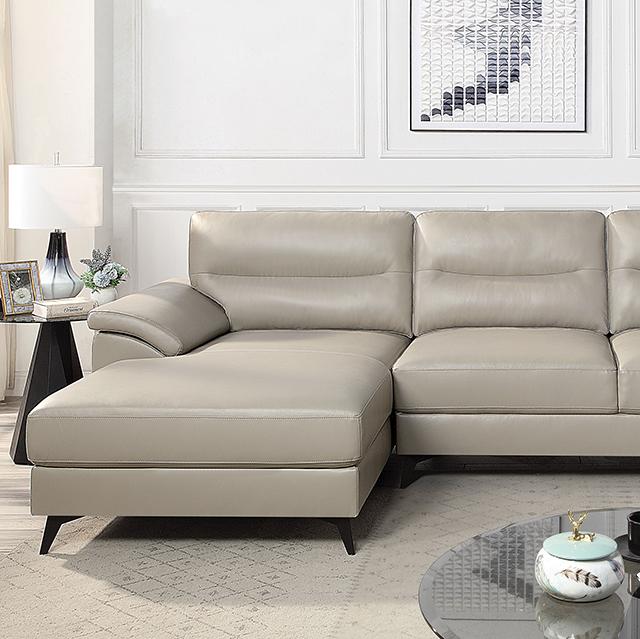 MOHLIN Sectional, Taupe - Imperial Furniture (Las Vegas, NV) - Multi Location