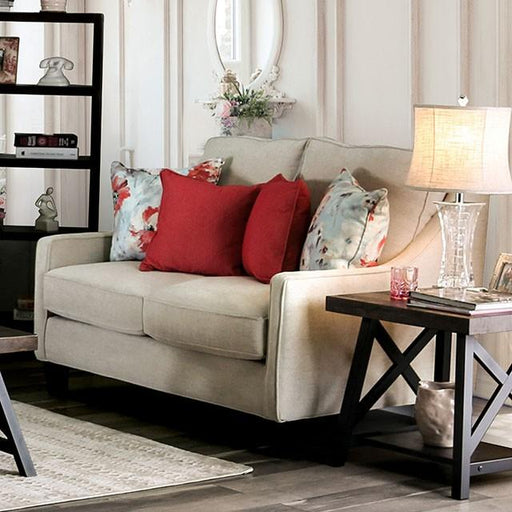 Nadene Ivory Love Seat - Imperial Furniture (Las Vegas, NV) - Multi Location