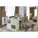 Sutton Antique White Counter Ht. Table - Imperial Furniture (Las Vegas, NV) - Multi Location