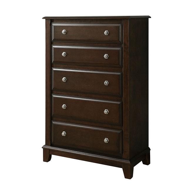 Litchville Brown Cherry Chest - Imperial Furniture (Las Vegas, NV) - Multi Location