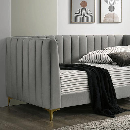 NEOMA Twin Daybed, Light Gray - Imperial Furniture (Las Vegas, NV) - Multi Location