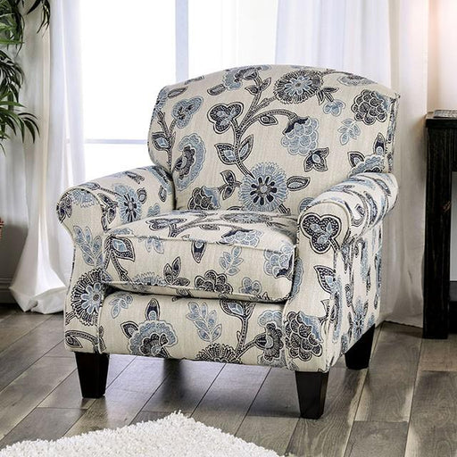 Nash Ivory Chair, Floral - Imperial Furniture (Las Vegas, NV) - Multi Location
