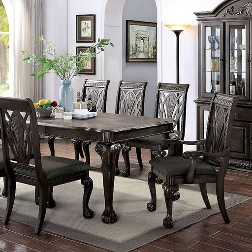 Petersburg Dark Gray Dining Table w/ 1x18"Leaf - Imperial Furniture (Las Vegas, NV) - Multi Location
