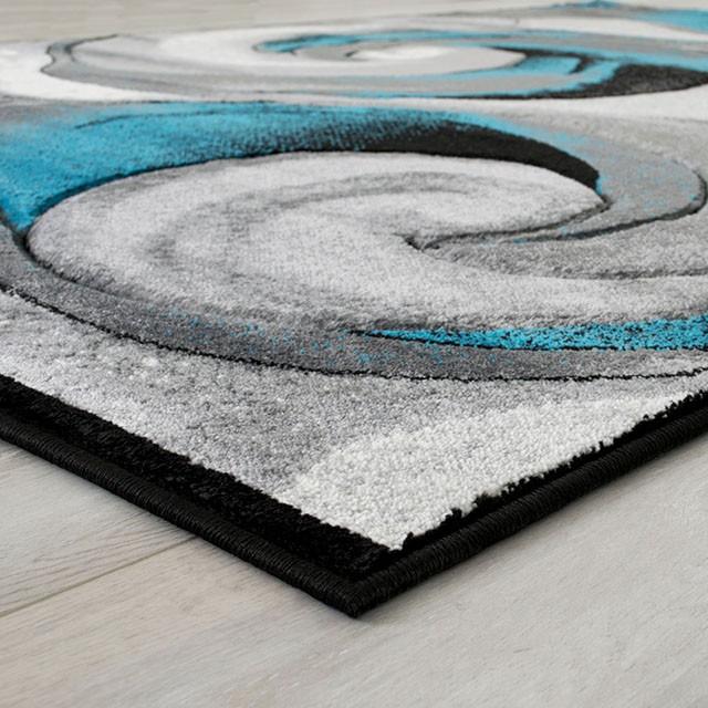 Niksar Turquoise 5' X 7' Area Rug - Imperial Furniture (Las Vegas, NV) - Multi Location