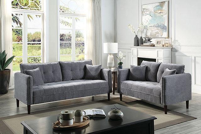 LYNDA Chair, Dark Gray - Imperial Furniture (Las Vegas, NV) - Multi Location