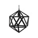 Mea Black Ceiling Lamp - Imperial Furniture (Las Vegas, NV) - Multi Location