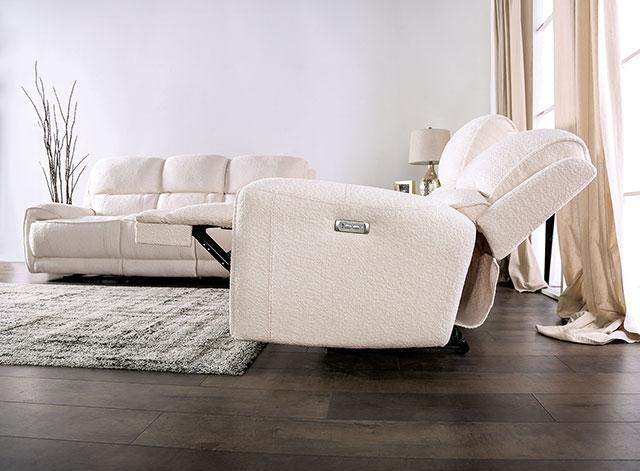 MORCOTE Power Sofa, Beige - Imperial Furniture (Las Vegas, NV) - Multi Location