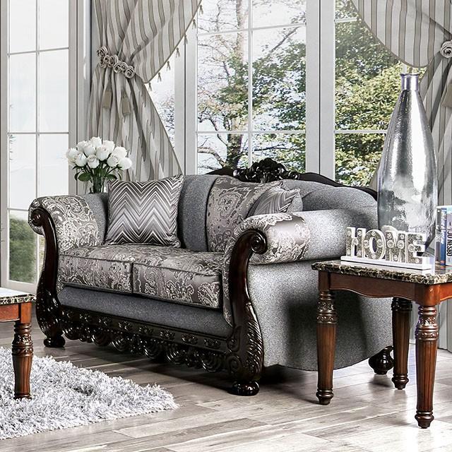 Newdale Gray Love Seat - Imperial Furniture (Las Vegas, NV) - Multi Location