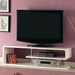 Ninove II White 55" TV Console - Imperial Furniture (Las Vegas, NV) - Multi Location